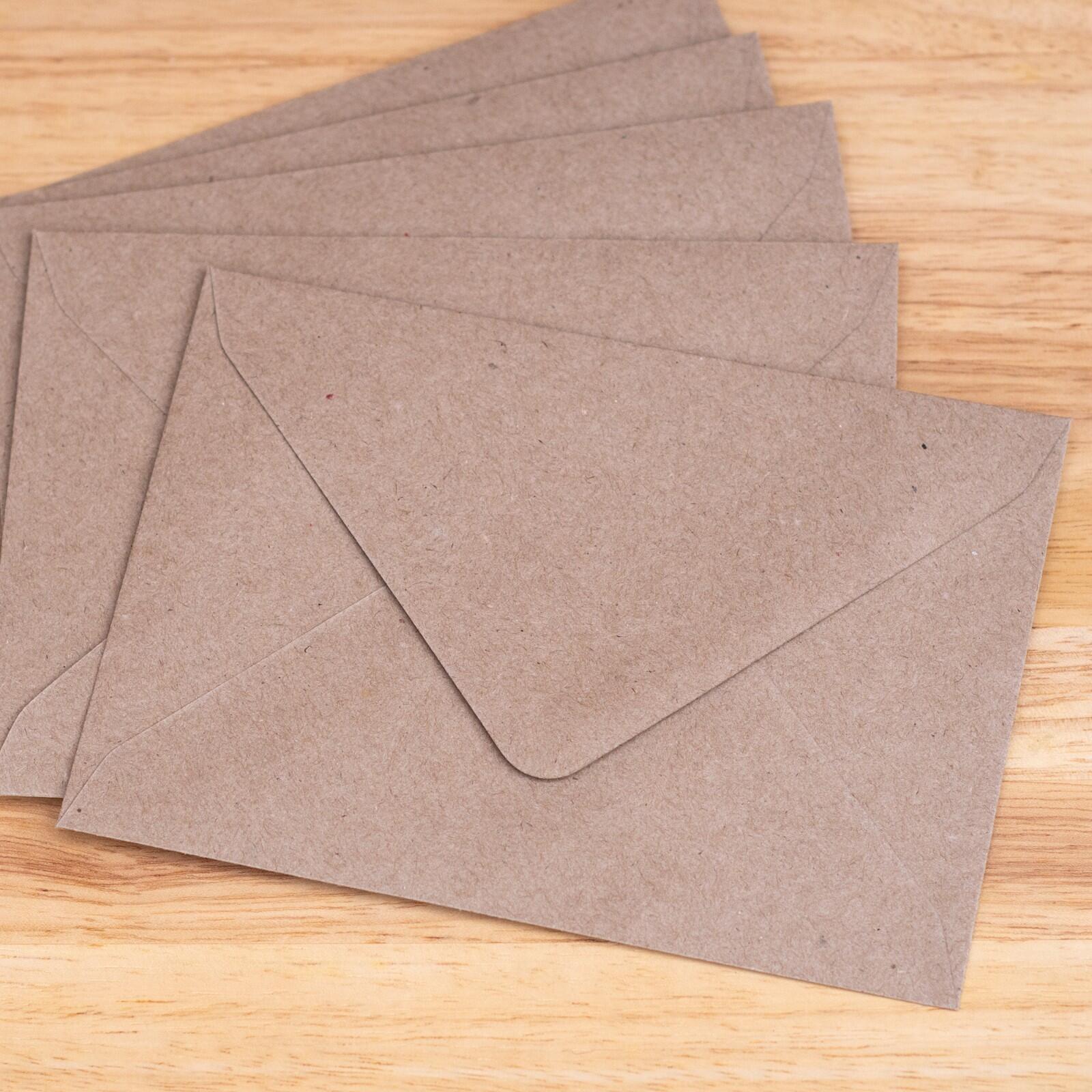 Brown kraft envelopes