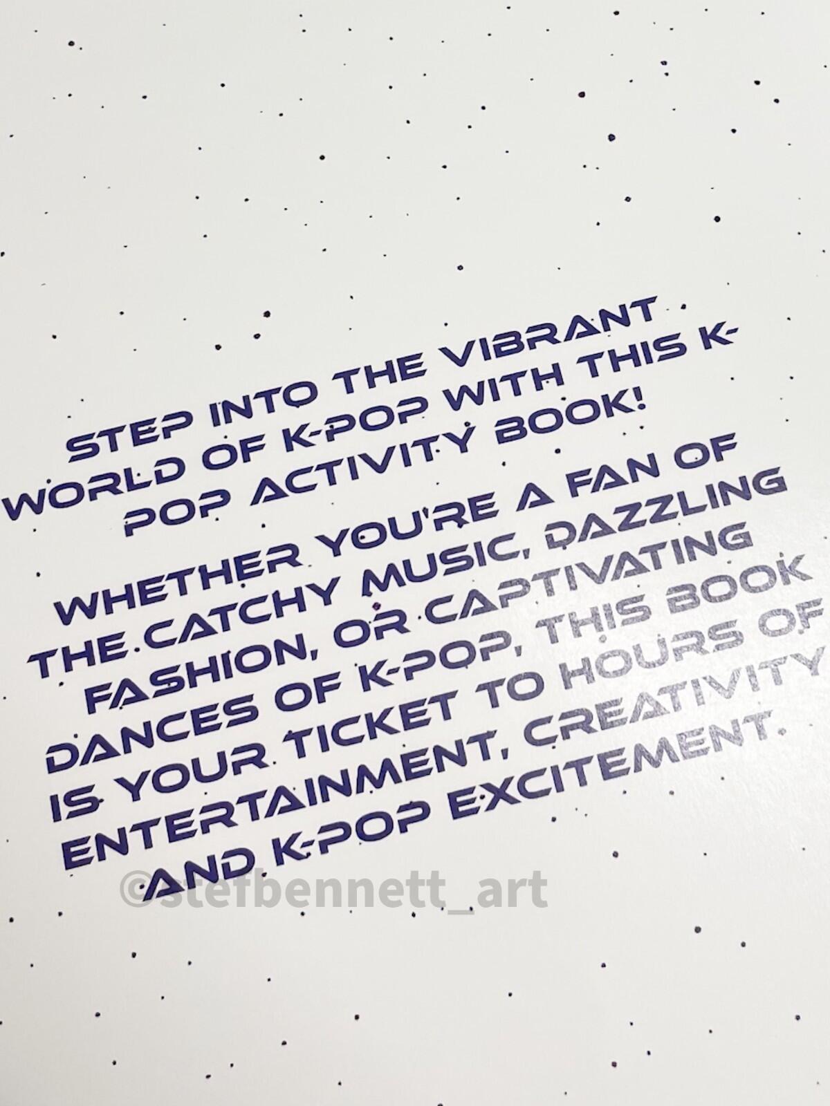 Kpop Activity book 4