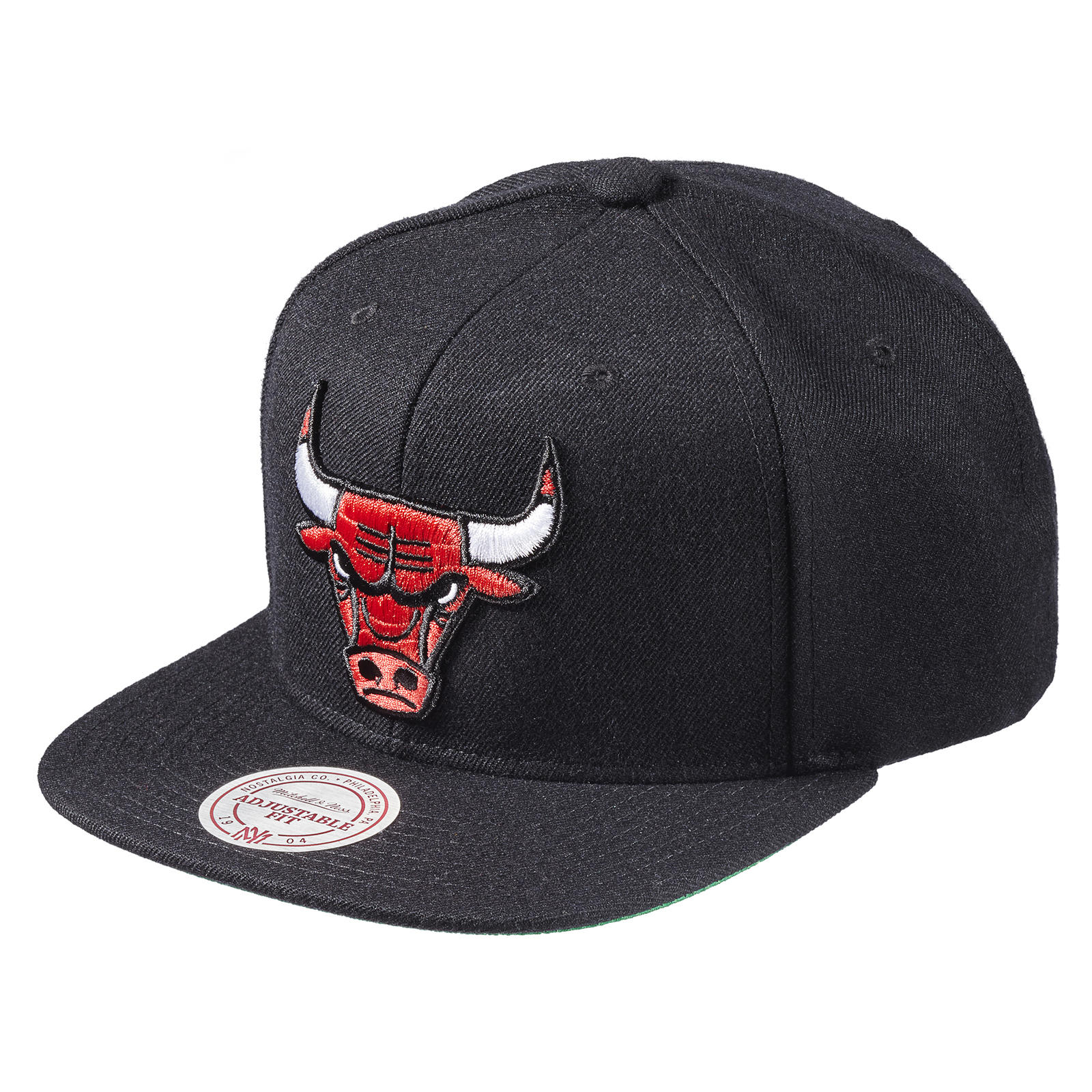 Mitchell & Ness Nostalgia Co. | Chicago Bulls Wool Solid Snapback - Black