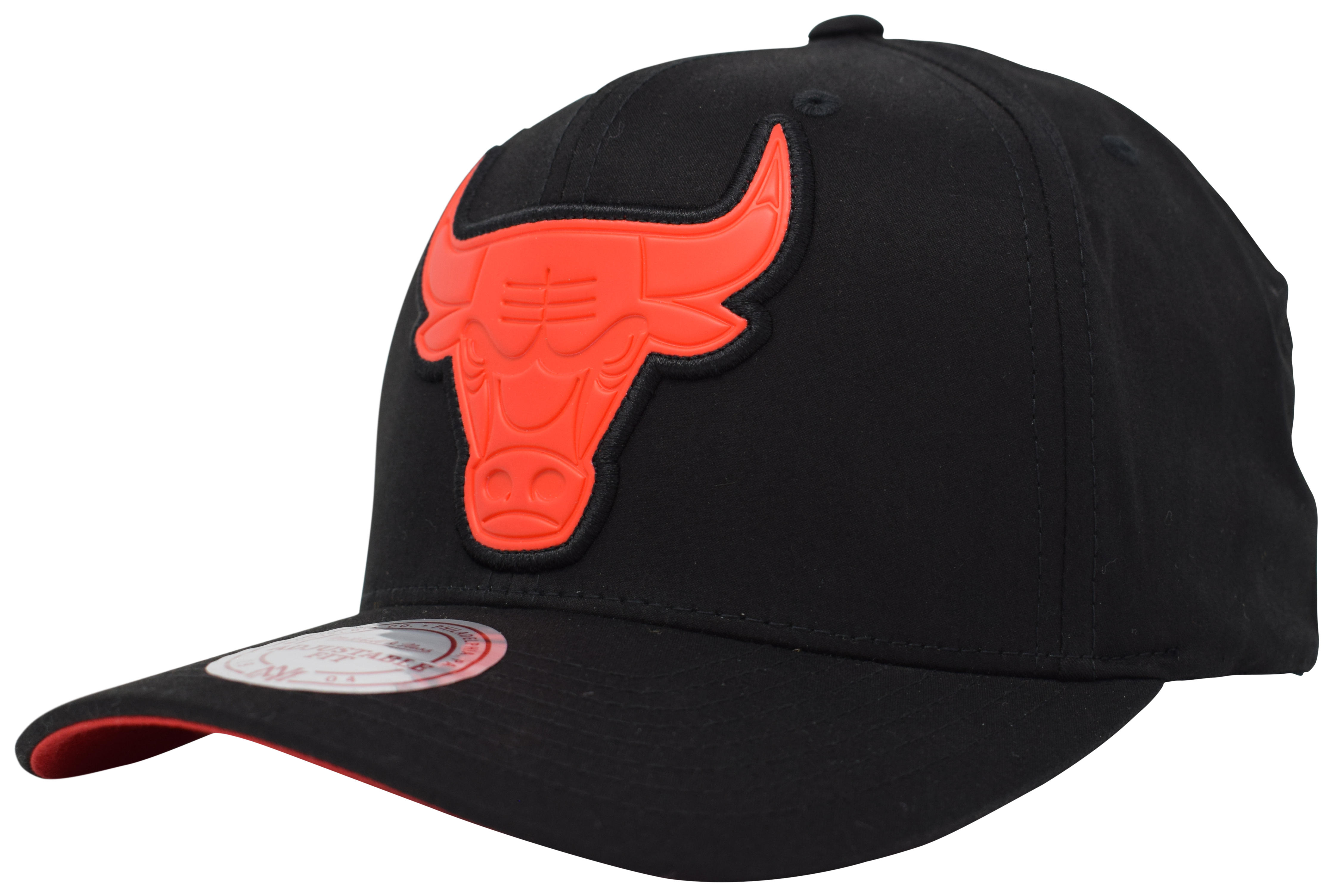 Mitchell & Ness | Chicago Bulls Black Hyper 110 Flexfit Snapback