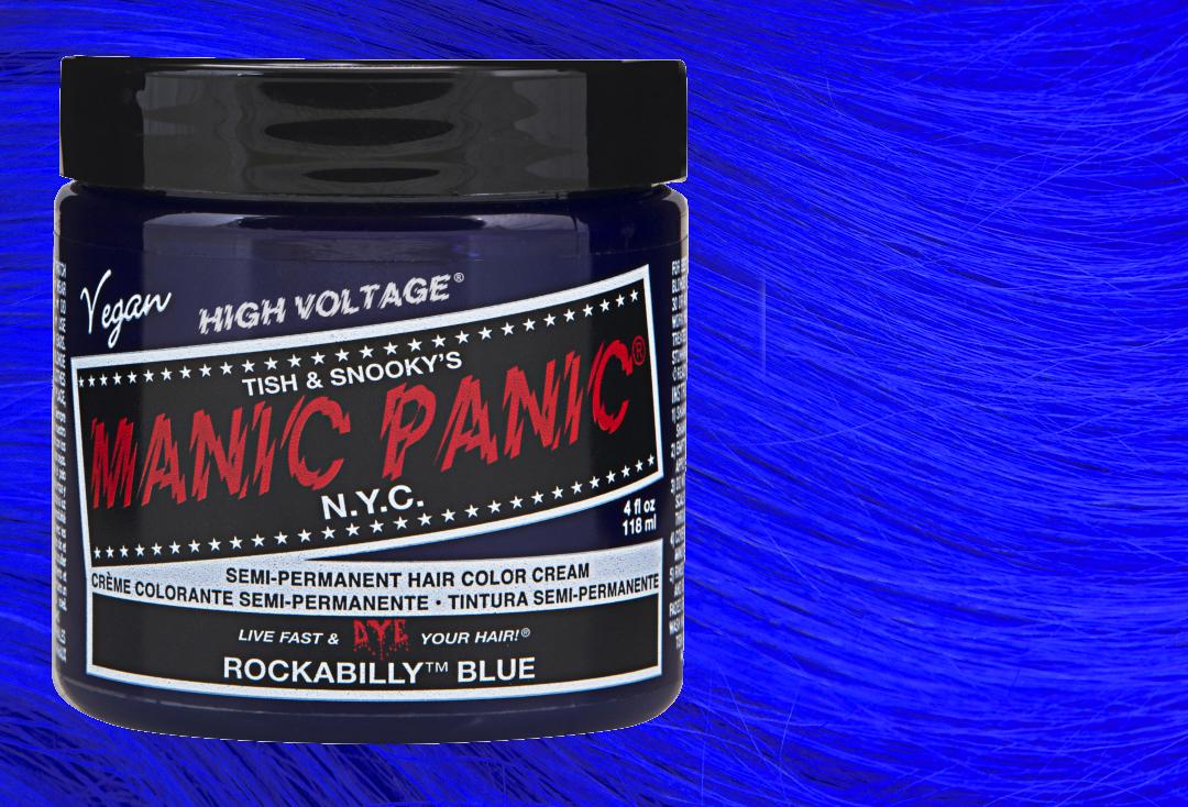 3. Manic Panic High Voltage Classic Cream Formula Electric Blue Hair Dye - wide 8