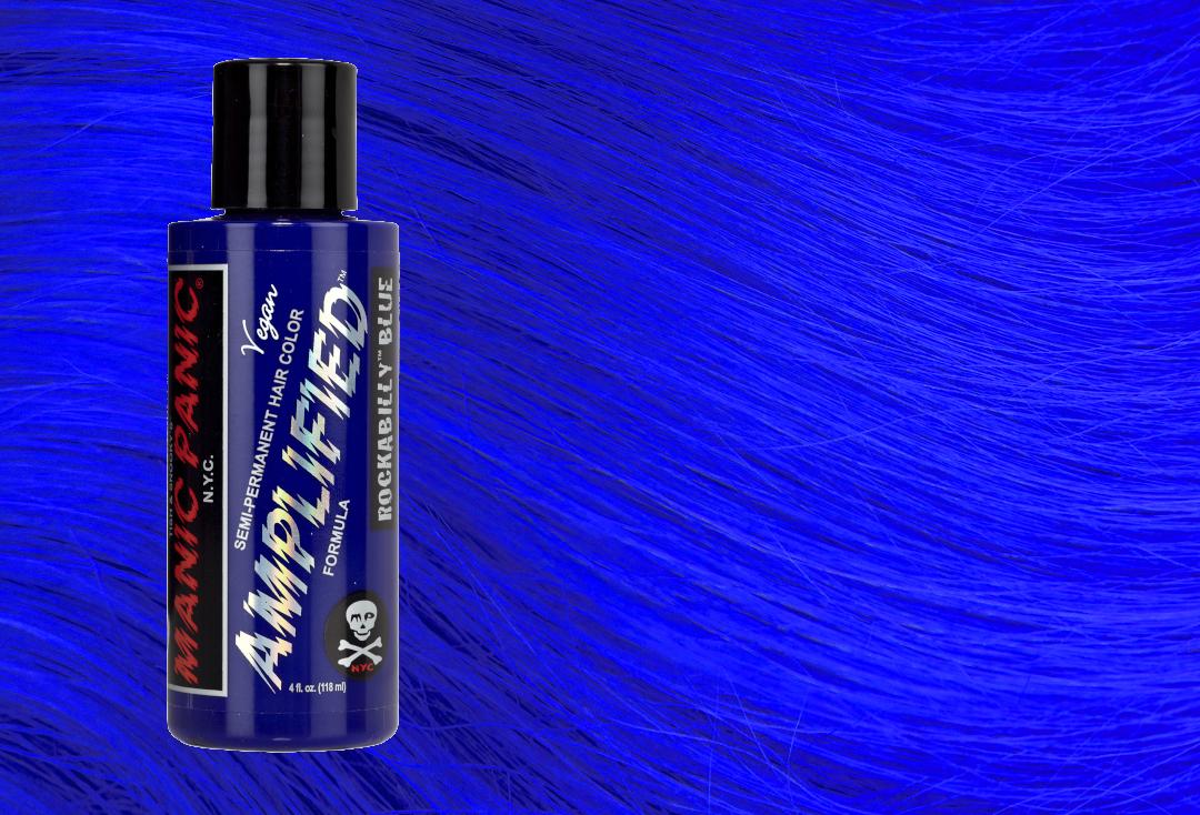 1. Manic Panic Semi-Permanent Hair Color Cream Midnight Blue - wide 10