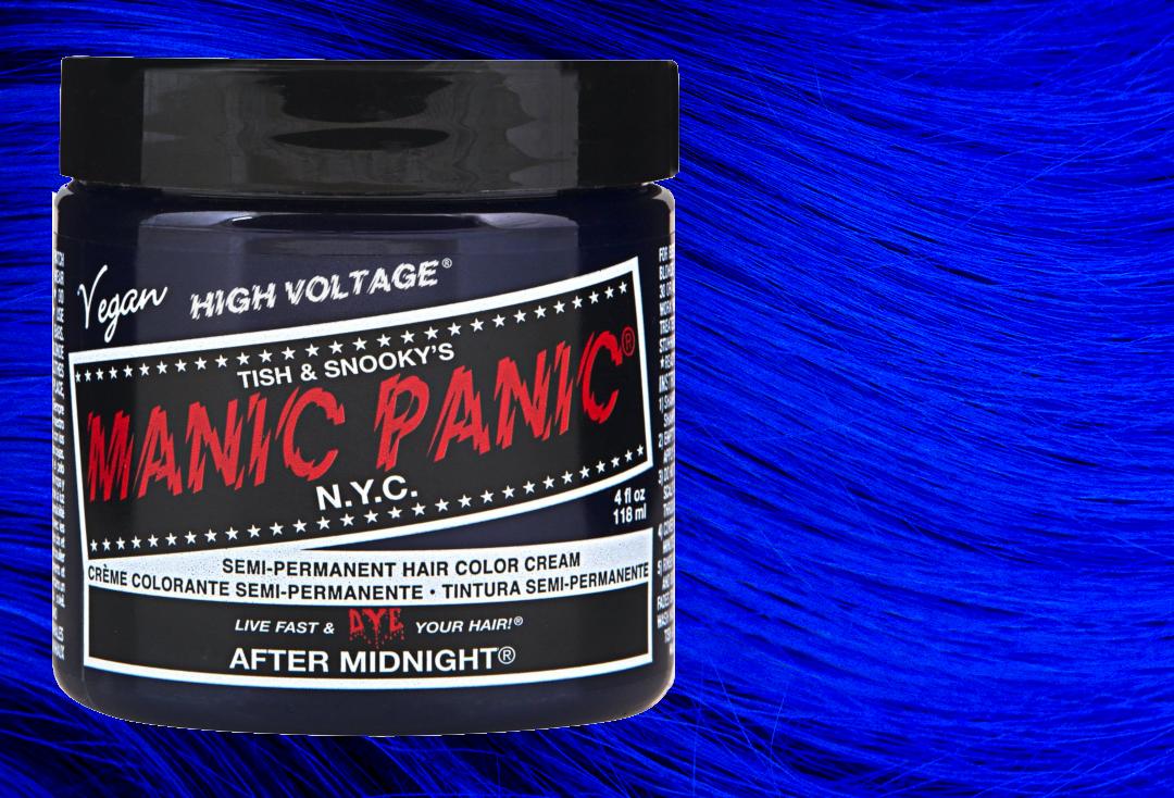 Manic Panic High Voltage Classic Cream Formula After Midnight Blue Hair Dye - wide 2