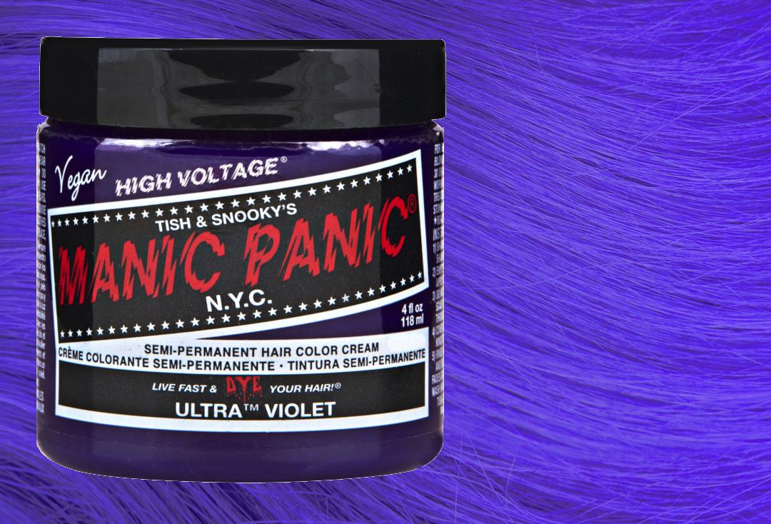 Manic Panic Electric Sky Blue UV Hair Dye - wide 1