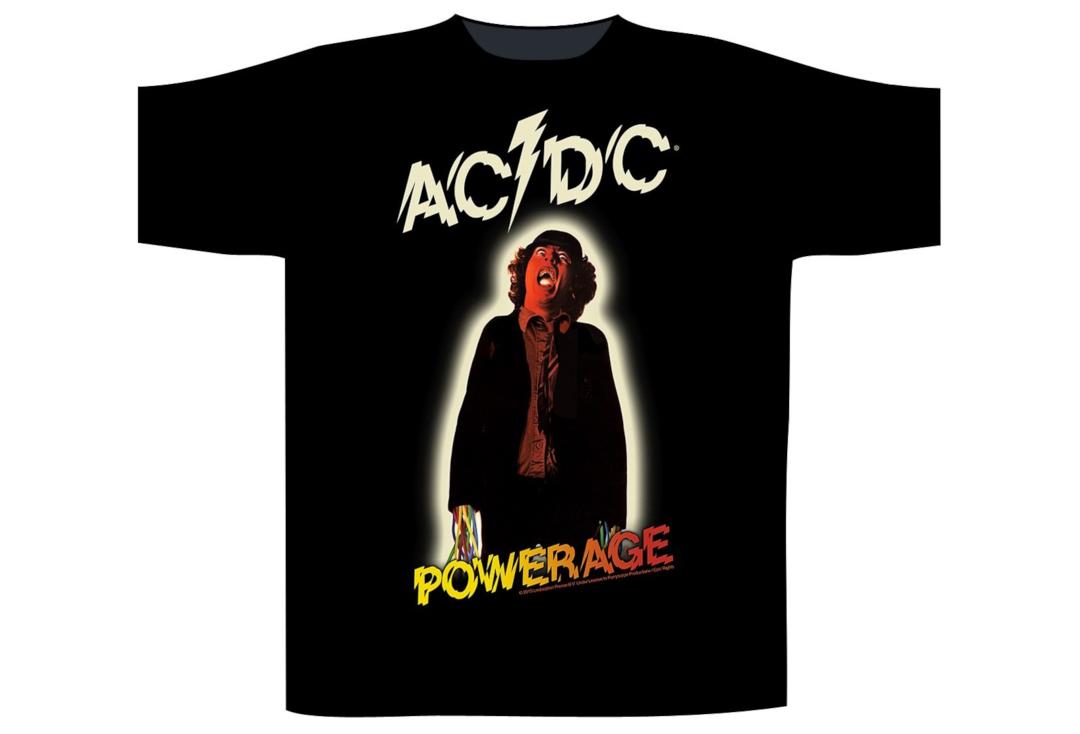 Mens Powerage Long Sleeve T-Shirt AC/DC 