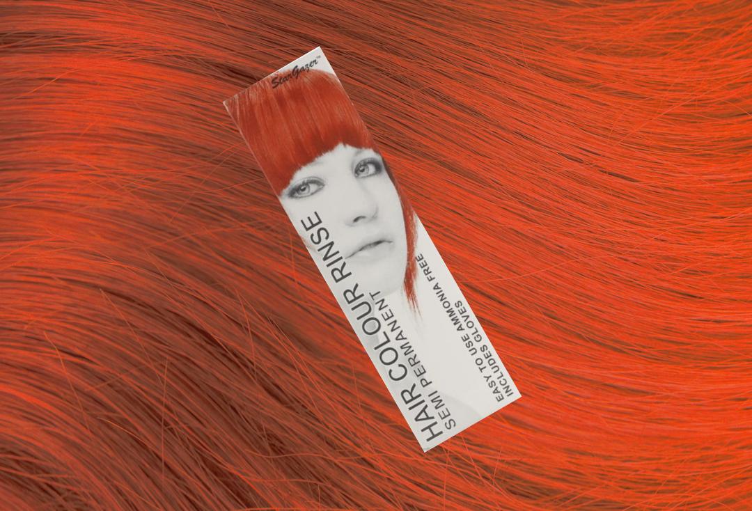 Red Stargazer Semi-Permanent Hair