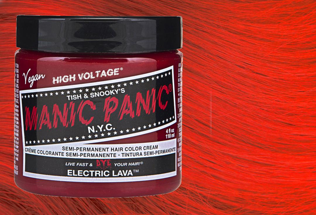 10. Manic Panic Electric Lava Orange Hair Dye Classic - wide 7