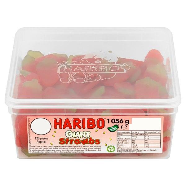 HARIBO GIANT STRAWBERRIES PM5p 6x120's