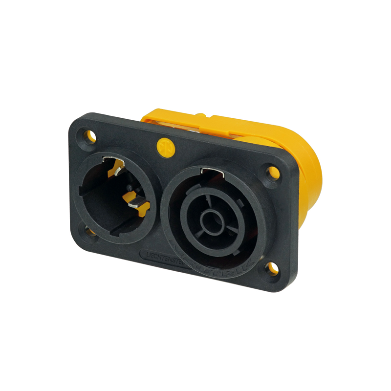 powerCON TRUE1 Panel Mount Plug/Socket