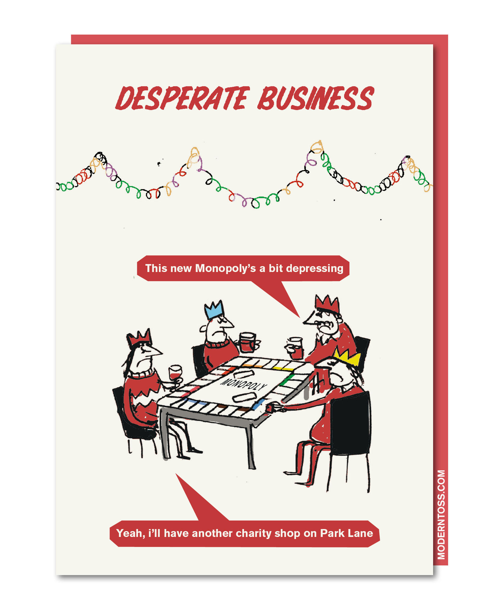 Monopoly Christmas Card