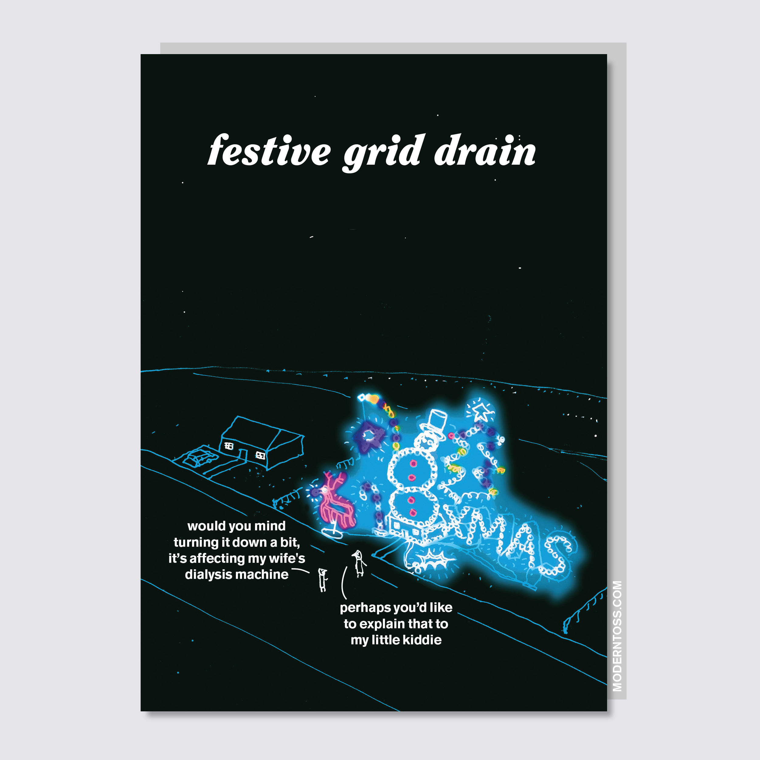 Christmas Lights Card