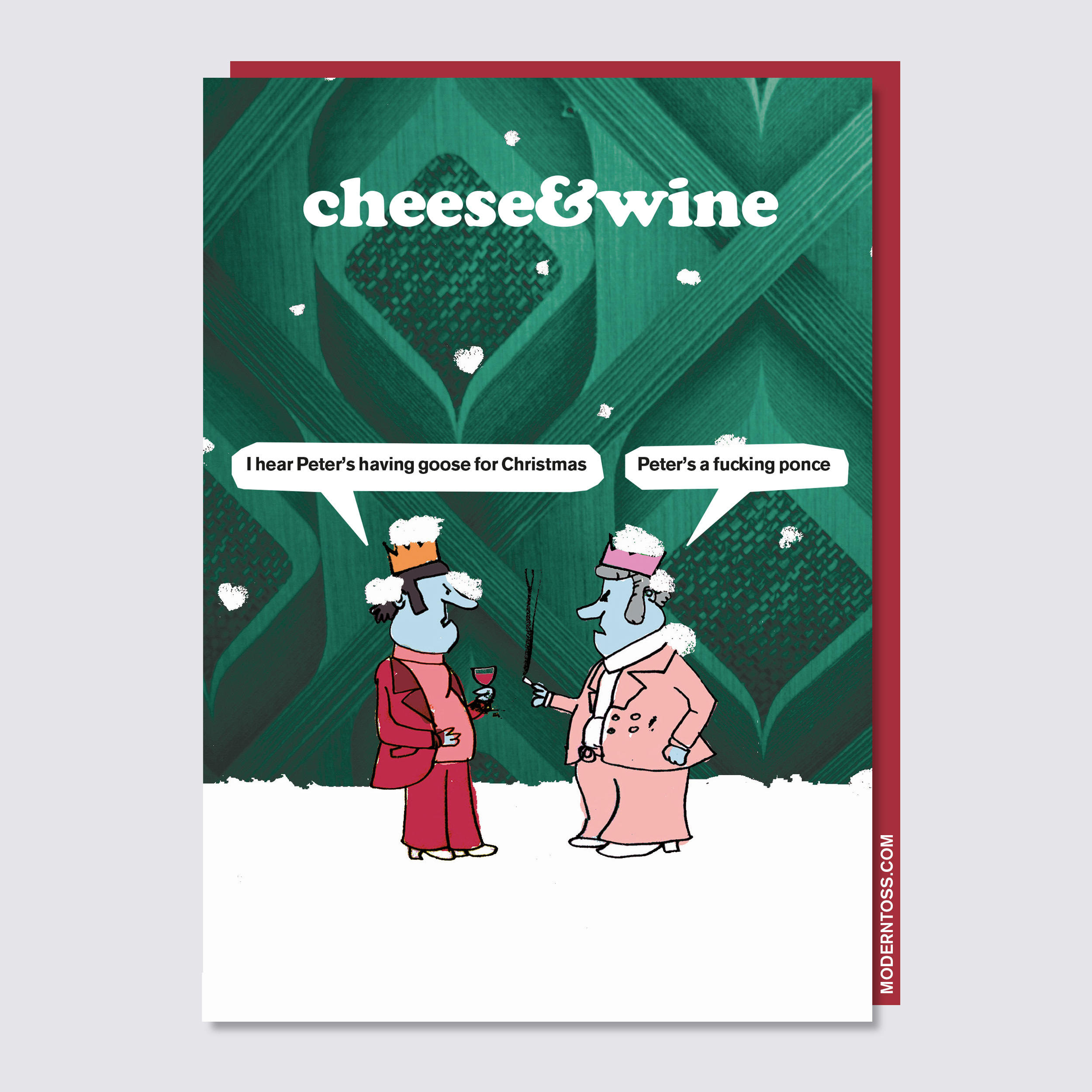 Goose Christmas Card