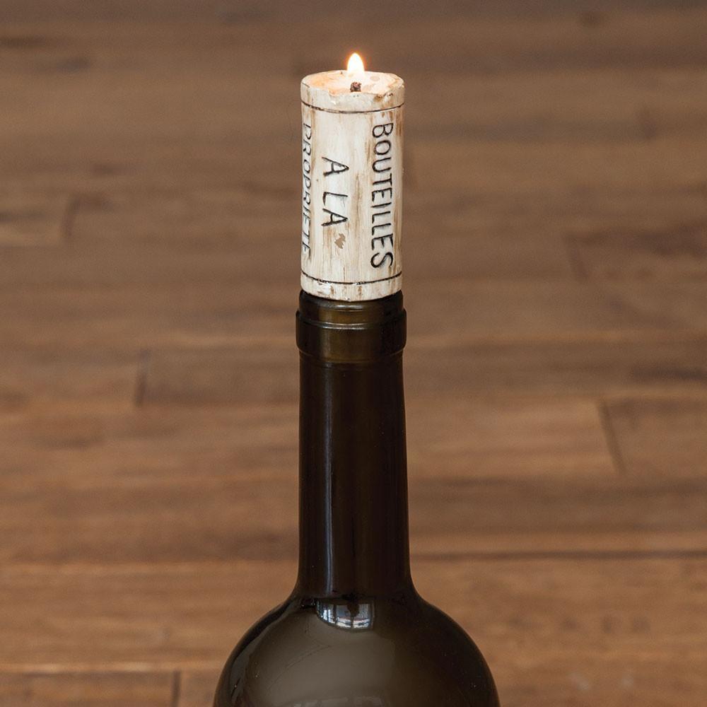 Wine Cork Candles by Twine® 