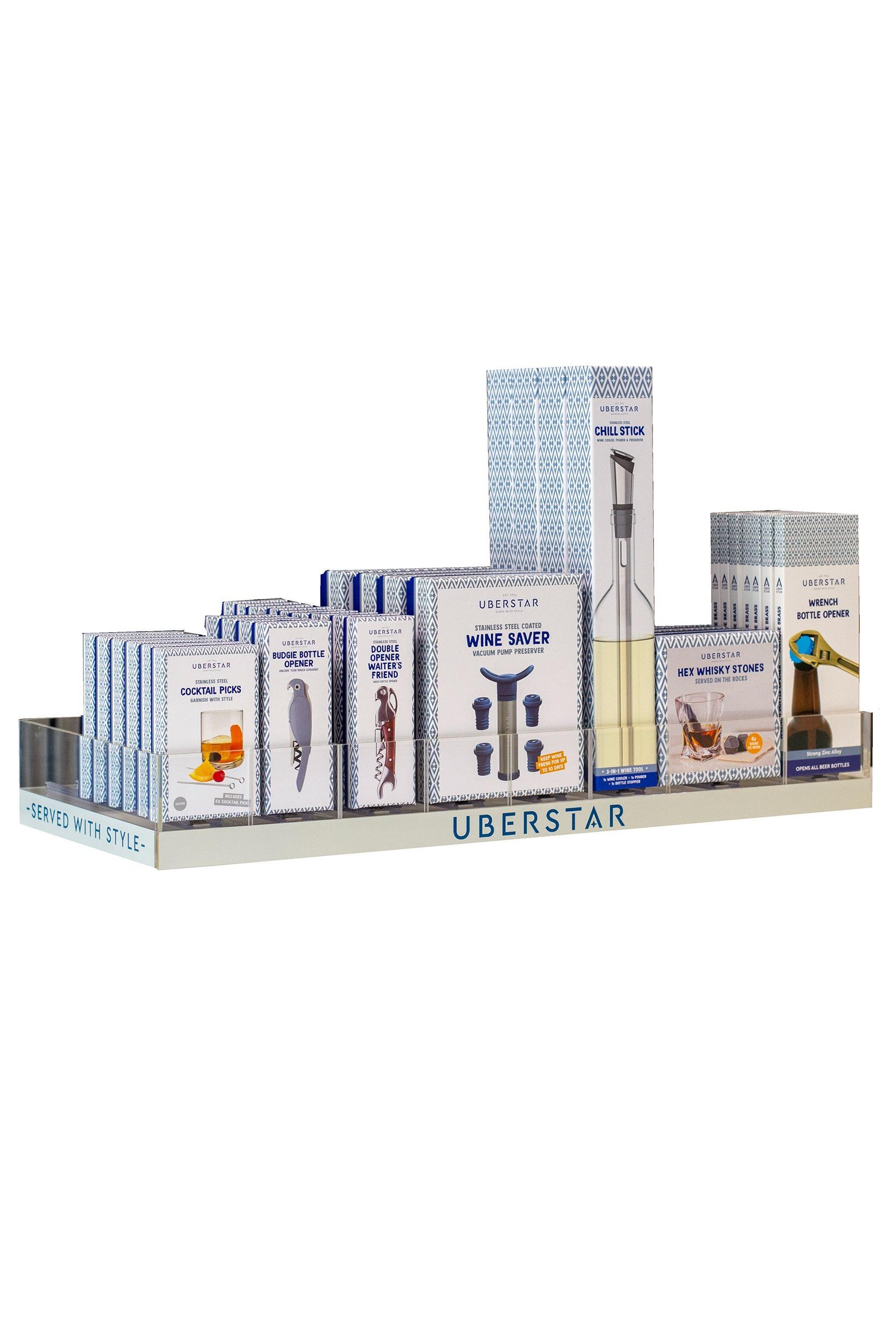 Uberstar Displays Barware