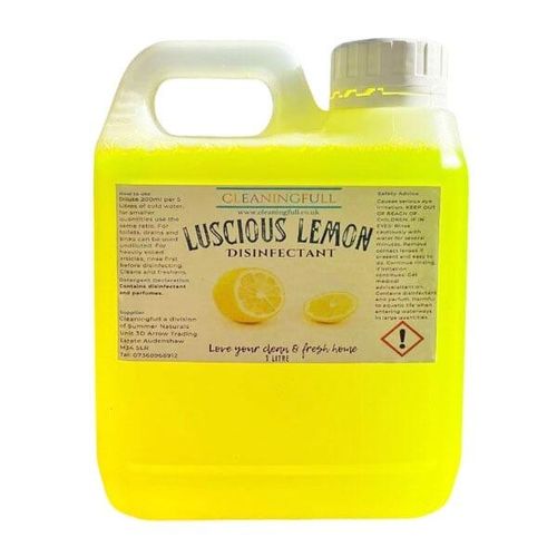 lemon fragranced disinfectant