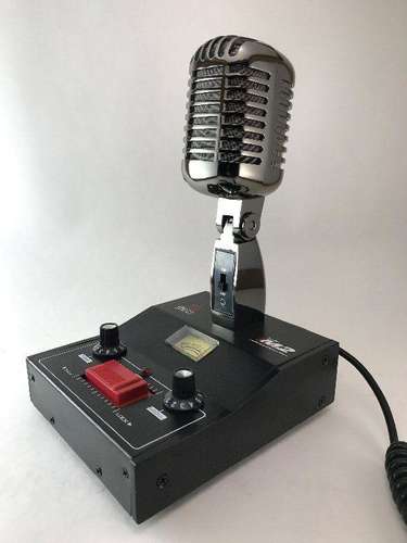 Delta electronics m2-black amplified dynamic desk microphone