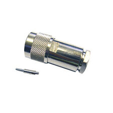N type male connector for rg-8 mini 7mm coax