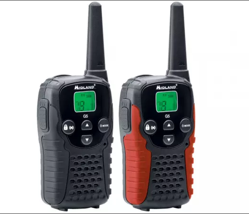Midland g5c twin pack pair of pmr446 transceivers