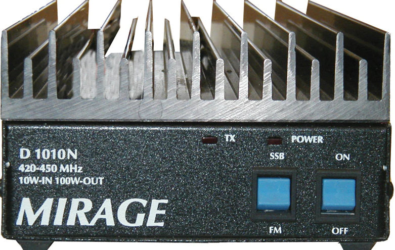 D-1010n mirage 70cm amplifier 10w in 100w