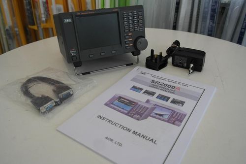 Second Hand AOR SR-2000A FFT Frequency Monitor 1