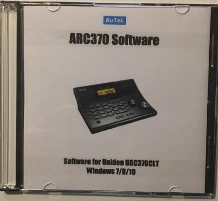 Uniden UBC370CLT - ARC370 programming software