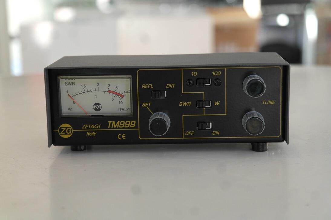 Second Hand Zetagi TM999 Power SWR Meter Matcher RW UK 01922 414796