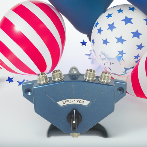 Mfj-1704 4-way versatile equipment designed for efficient signal routing