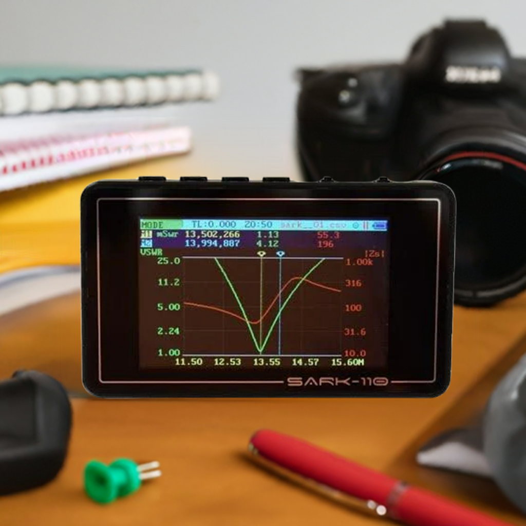 Mydel sark110 vector impedance antenna analyser review