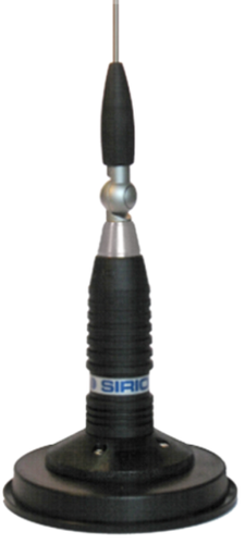 Sirio Titanium 3001 CB Magnetic Mount Antenna – Base Loaded, High Performance