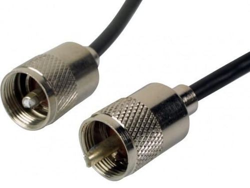 Premium Quality 10m RG58 Patch Lead with PL259 Connectors