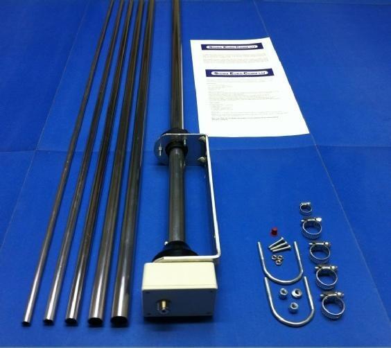 Sigma Euro-Comm HF-X80 Vertical HF Antenna – 80m to 6m No Radials