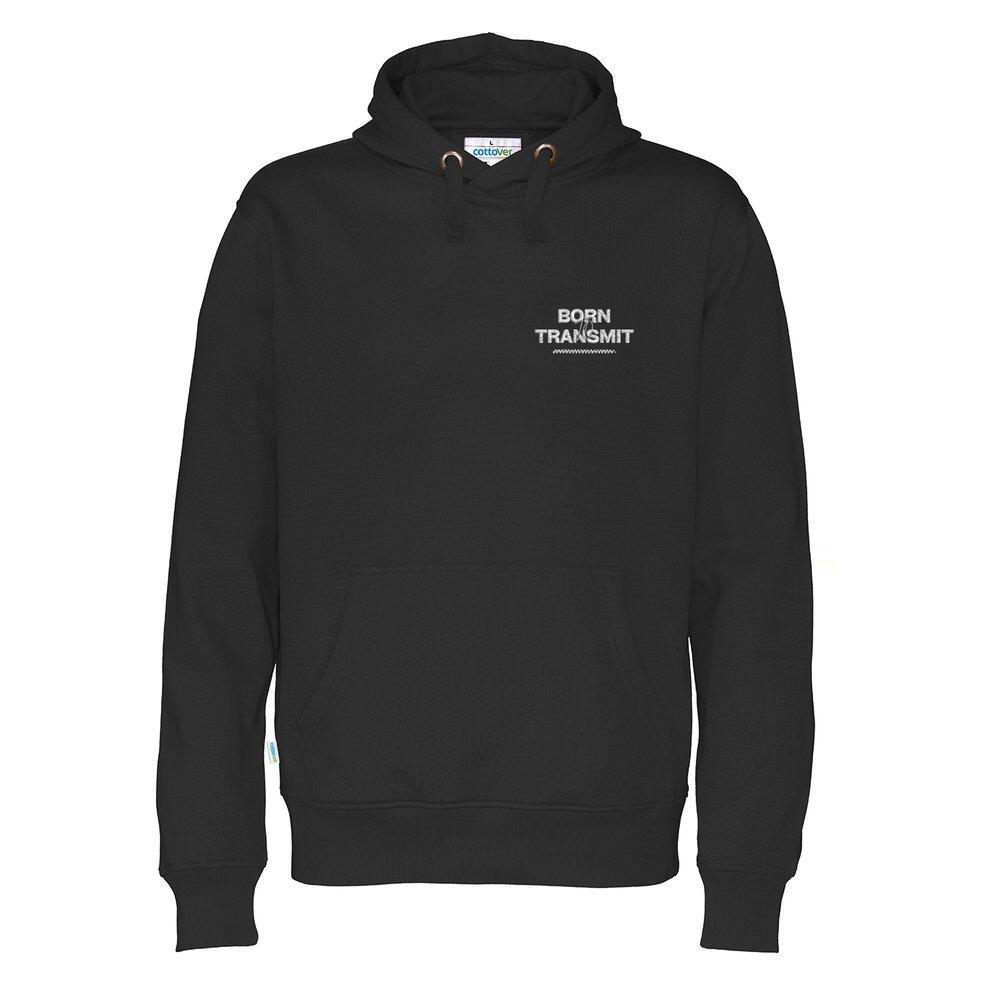 Born to Transmit Embroidered Hoodie Radioworld UK