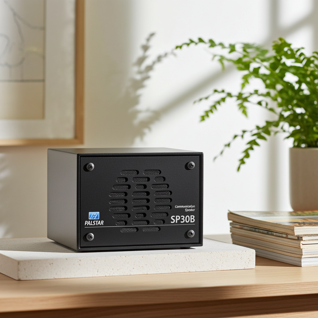 Palstar SP30B communication speaker front panel – Radioworld UK