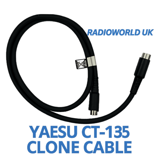 Yaesu CT-135 Clone Cable – 8-Pin Mini-DIN for FTM-350R Programming Transfer