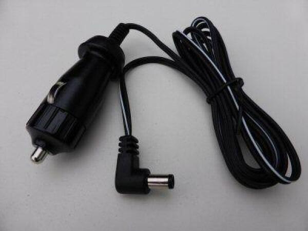 12VDC car adapter cable with 5.5mm plug for Uniden BCT15X scanner