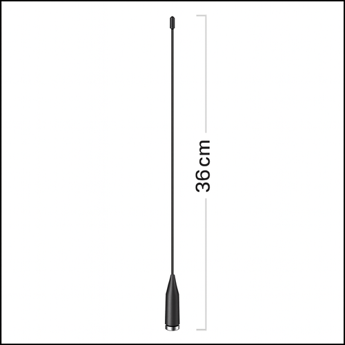 Diamond SRH36 dual-band antenna – 144/430MHz flexible whip with SMA connector