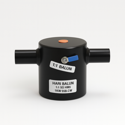 HB-1-1 HARI 1:1 HF current balun rated 1kW SSB/CW