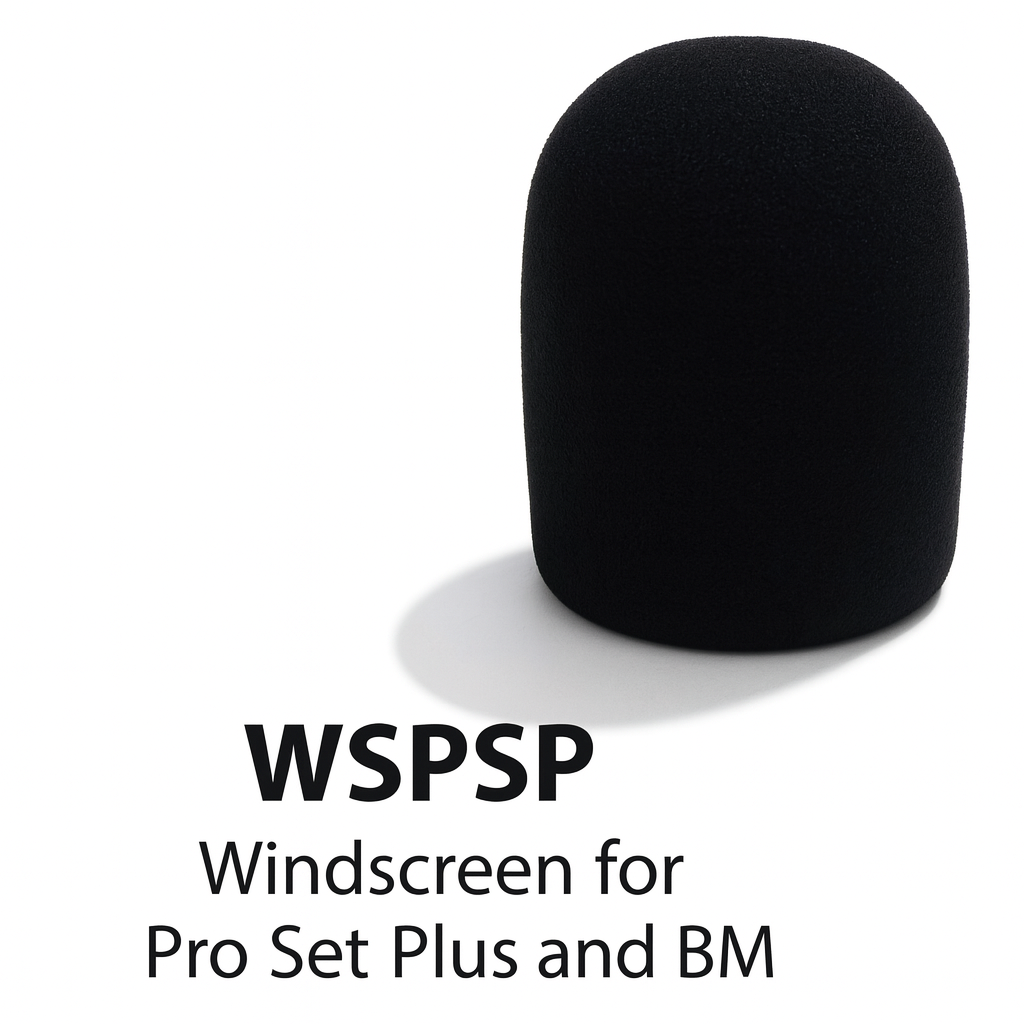 Heil WSPSP foam windscreen – replacement cover for Pro Set Plus and BM headset microphones