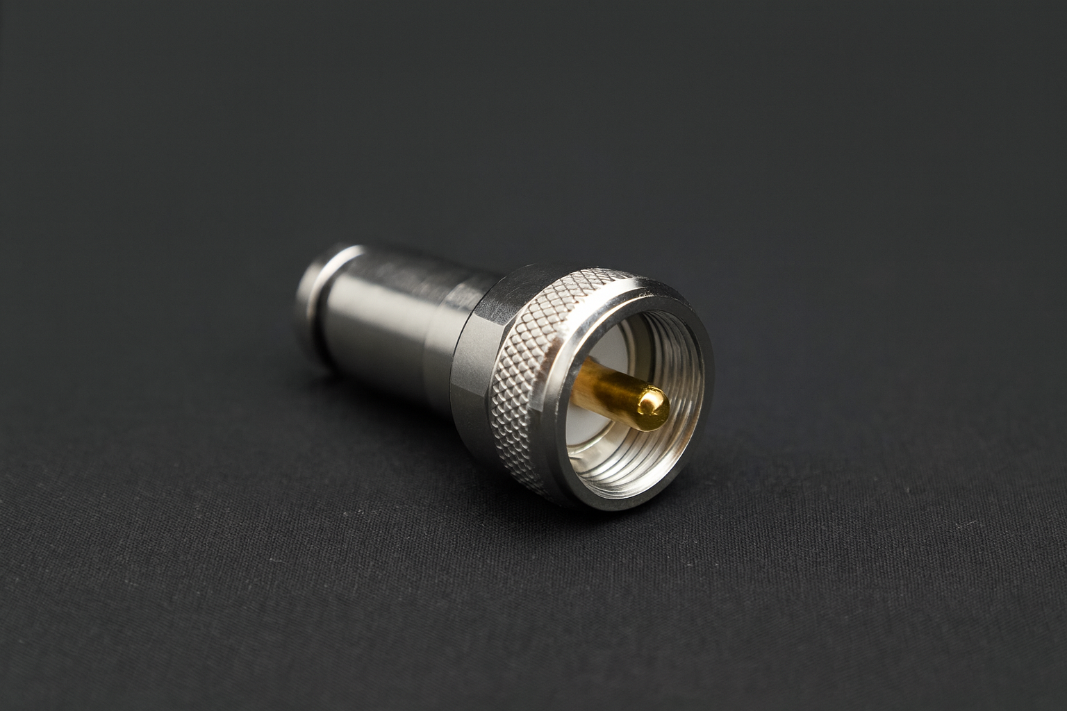 CUHF54 M PL-259 Connector for 5.4mm Coax Cable – Male Connector