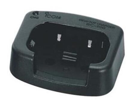 "Icom BC-150 UK spare battery charge pod for IC-M21 and IC-M31 radios, requires BC-01 mains adapter"
