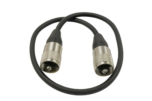 Radioworld UK 50cm patch lead – PL-259 to PL-259 coax cable for amateur radio