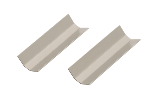 Genuine Yaesu GL‑33 mast adjustment plate pair.