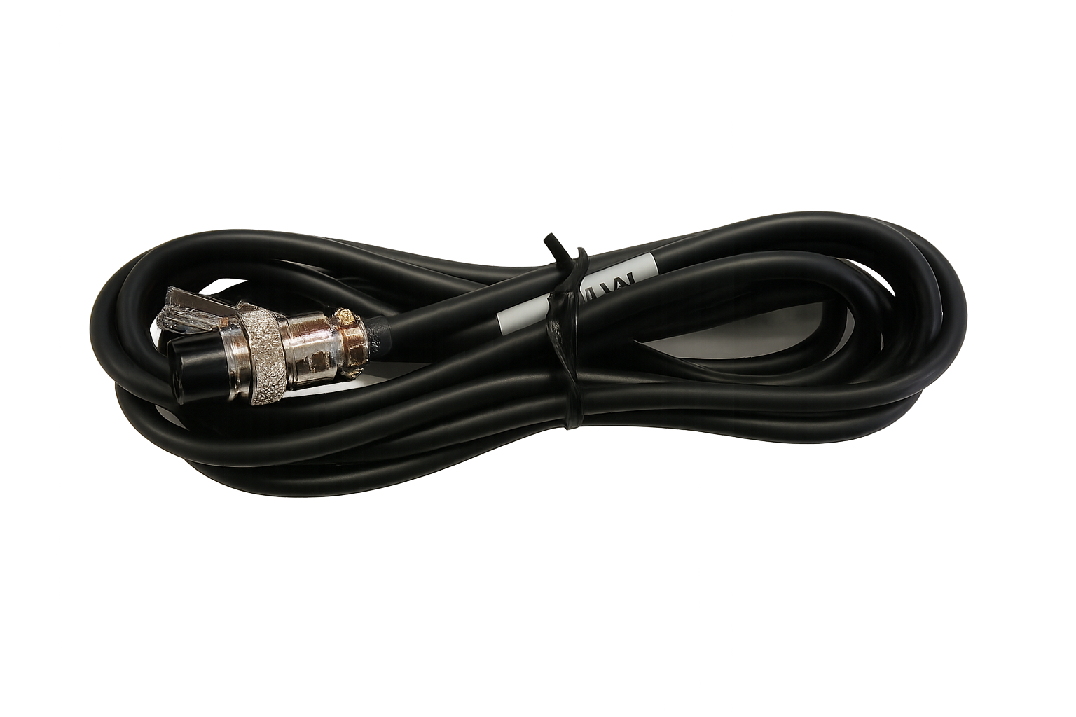 “WIL-8R Watson lead for WM-S microphone to Icom 8-pin round plug, coiled cable with secure connector”