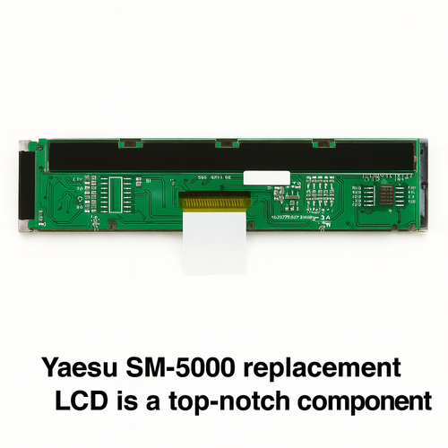 Yaesu SM‑5000 replacement LCD display front view – Radioworld UK