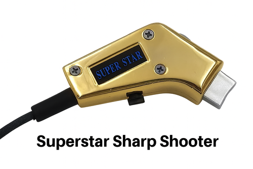 Superstar Sharp Shooter CB mic gold pistol style – Radioworld UK