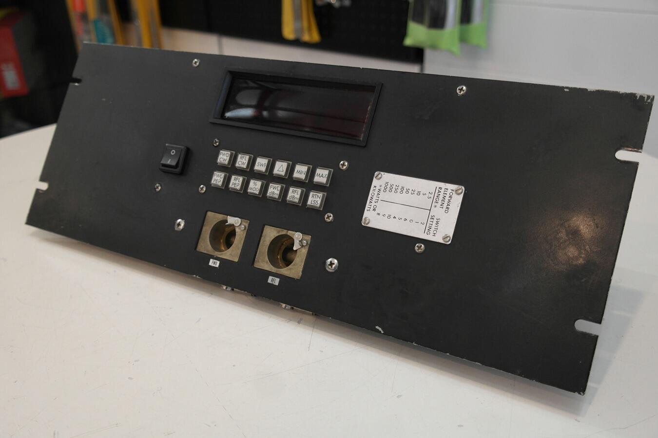 Bird 4526 rack mount RF wattmeter dual analogue display – Radioworld UK
