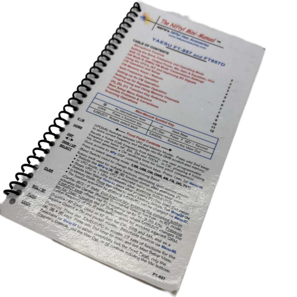 Second Hand FT‑857 & FT‑857D Compact Mini‑Manual - Radioworld UK