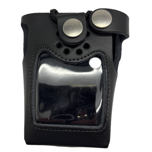 Icom hard leather protective case and front window – Radioworld UK