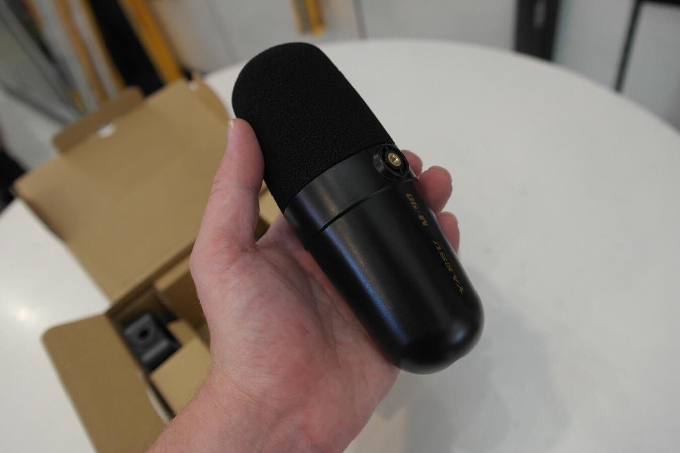 Yaesu M-90MS amateur radio desk microphone front panel