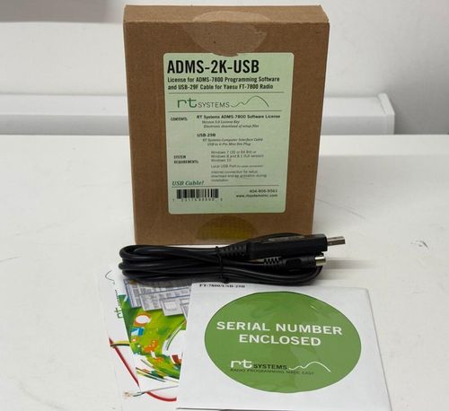 RT Systems ADMS‑2K‑USB Programming Kit